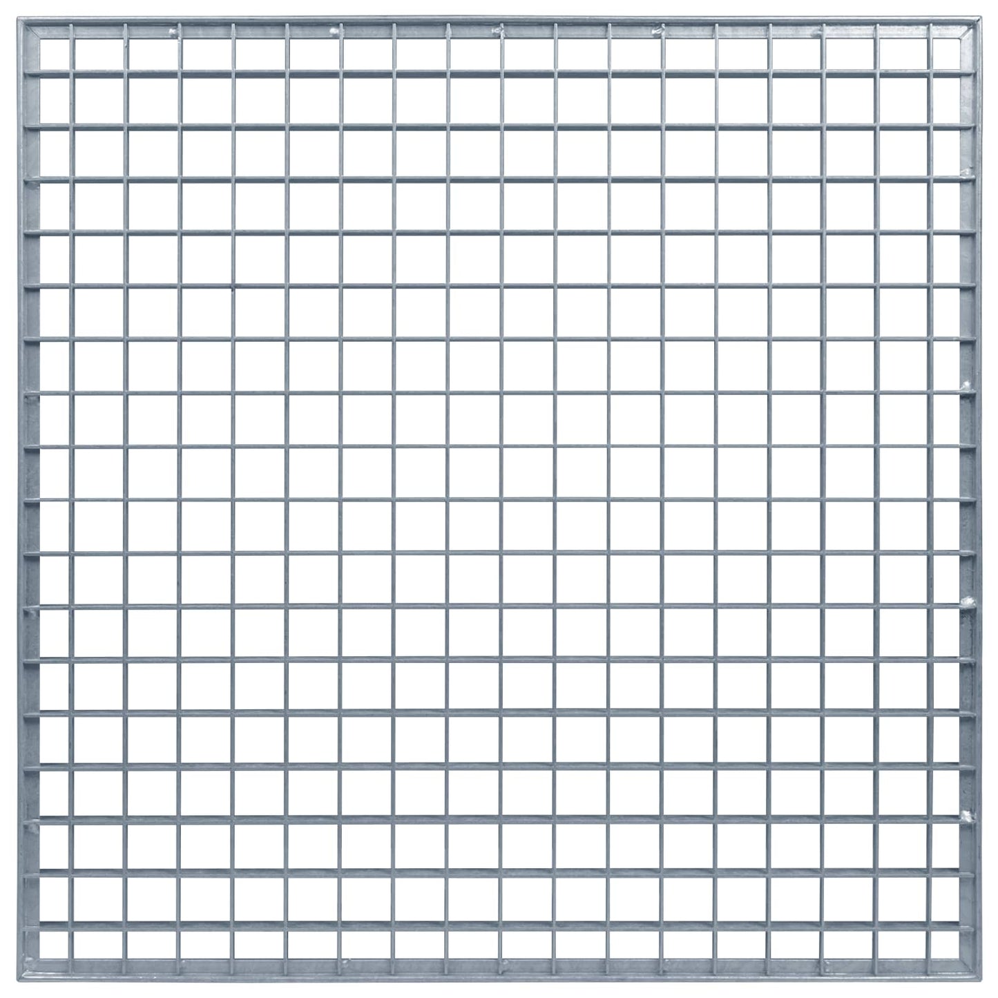 Grating Silver 60 x 60 x 2 cm Hot-Dip Galvanised Steel