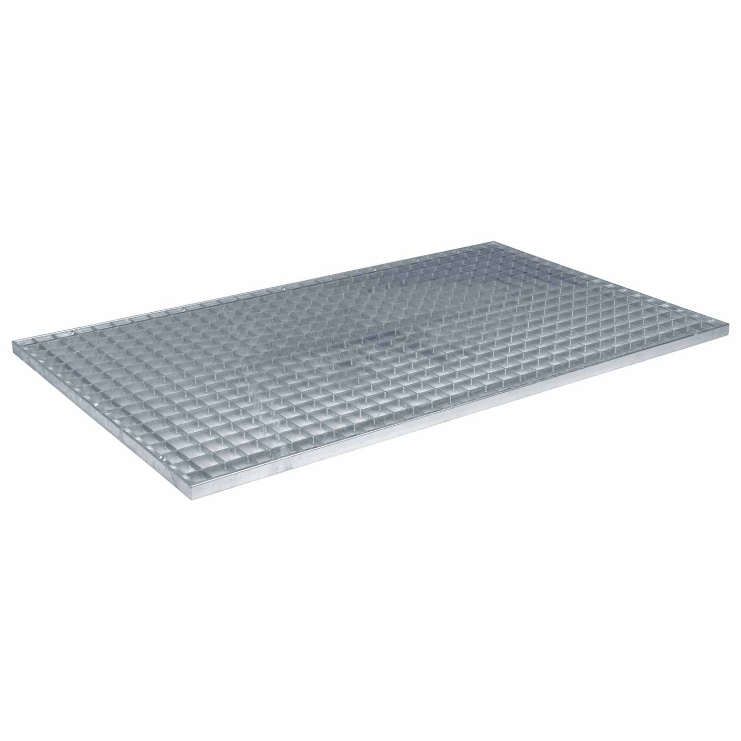 Grating Silver 100 x 60 x 2 cm Hot-Dip Galvanised Steel