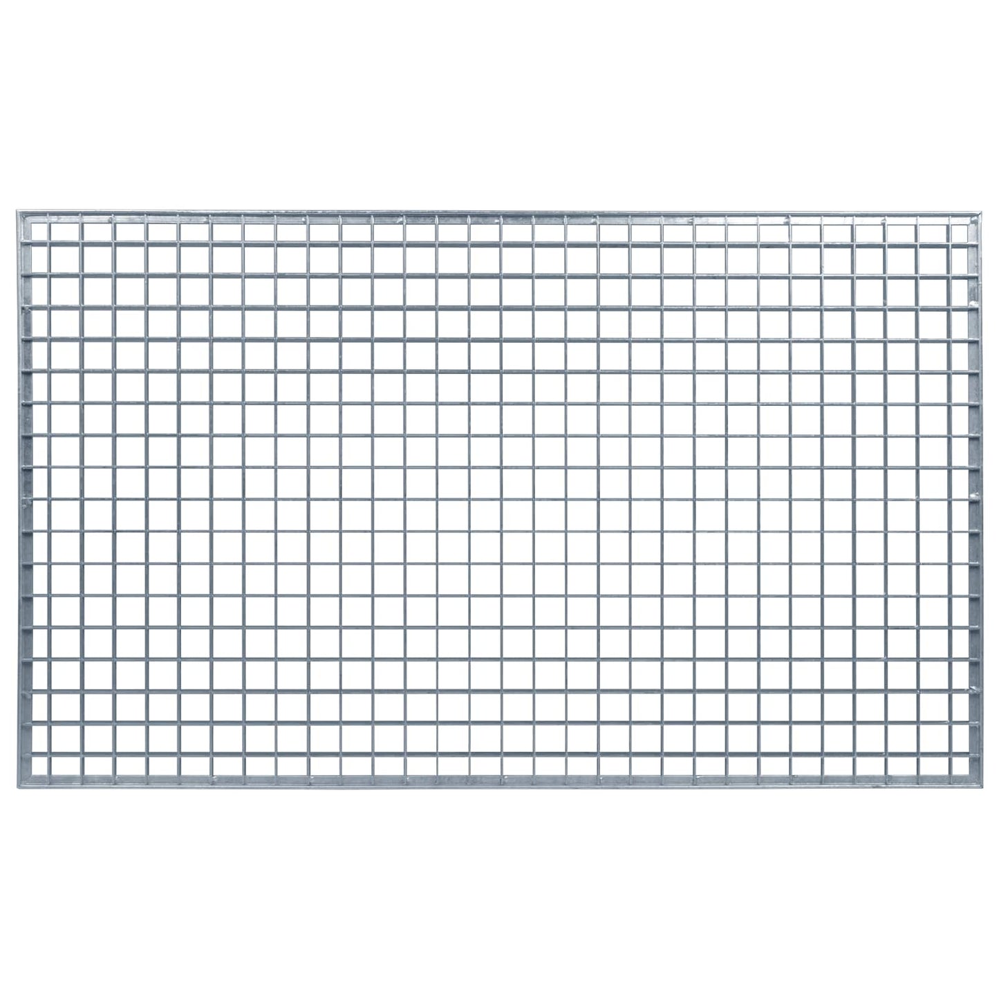 Grating Silver 100 x 60 x 2 cm Hot-Dip Galvanised Steel