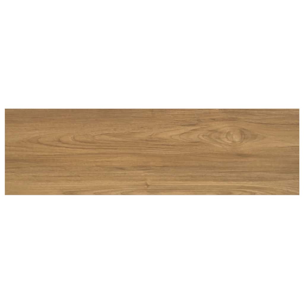 Wall Shelf 2 pcs Brown 90 x 23.5 x 3.8 cm Engineered Wood
