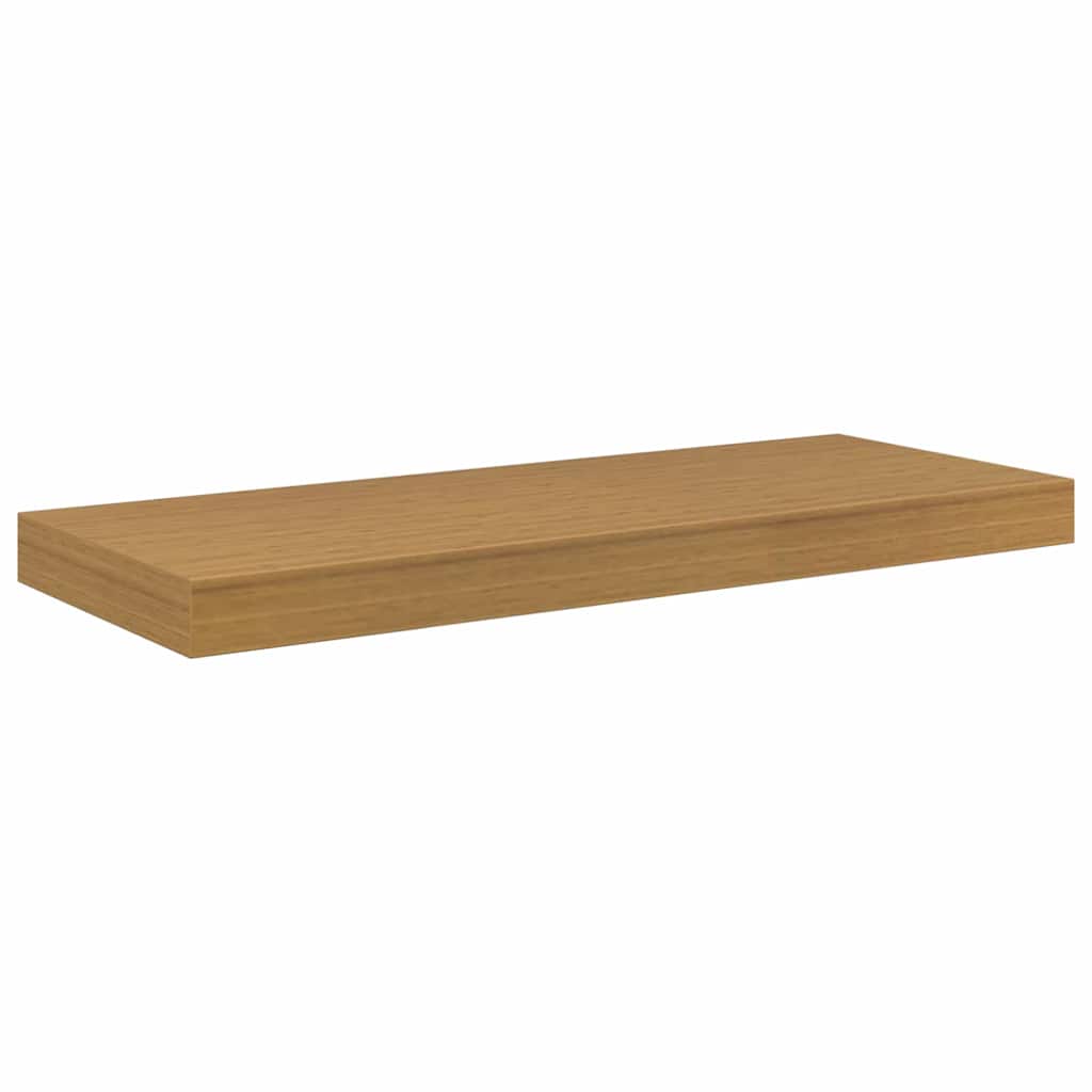 Wall Shelf 2 pcs Beige 60 x 23.5 x 3.8 cm