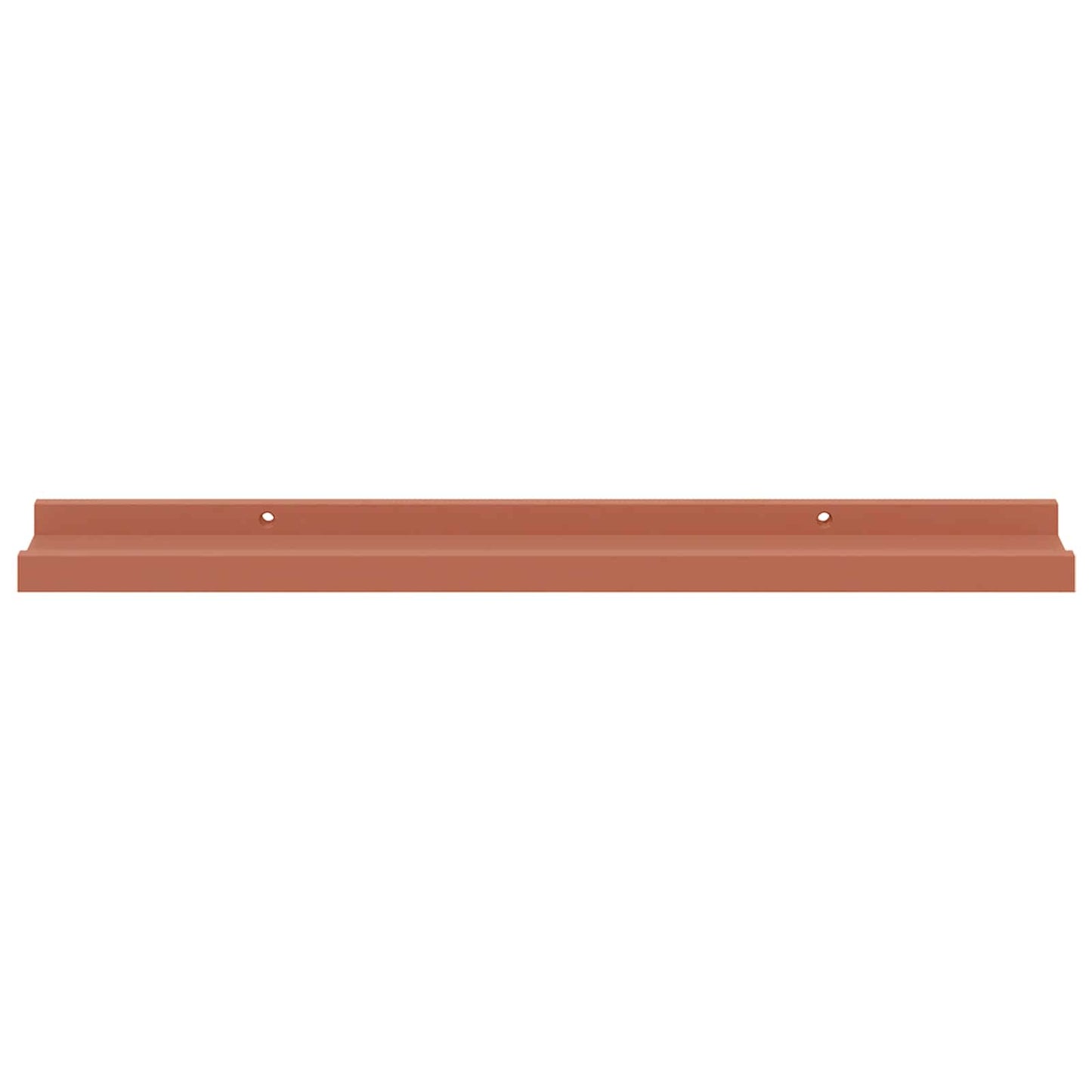 Wall Shelf 2 pcs Red 60 x 9 x 3 cm Engineered Wood