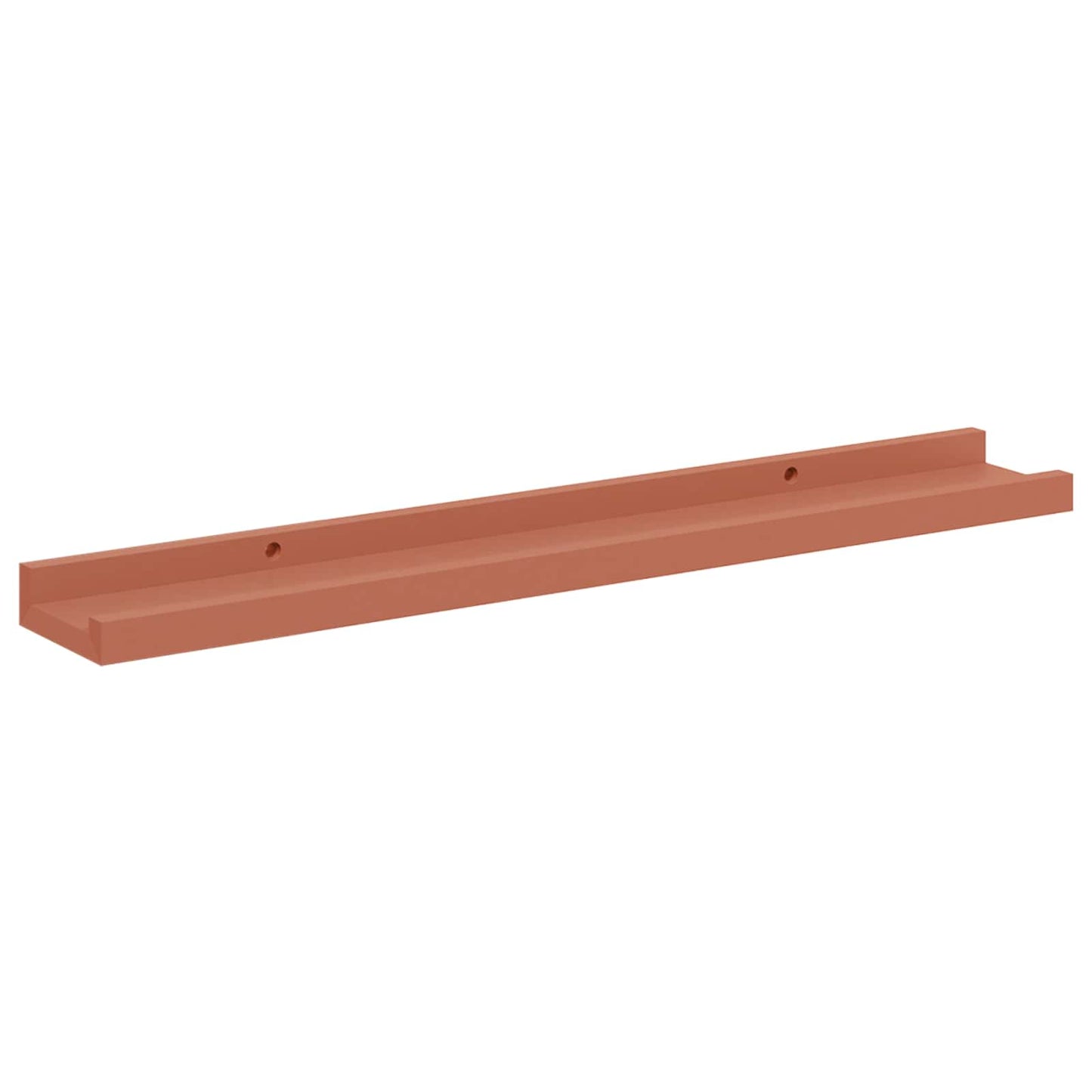 Wall Shelf 4 pcs Red 60 x 9 x 3 cm Engineered Wood
