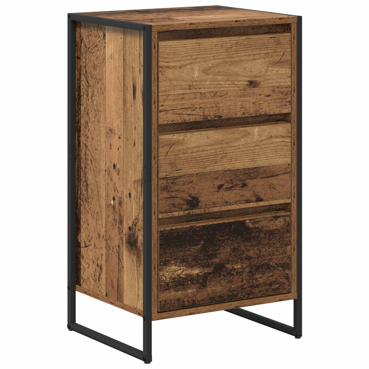 Sideboard Old Wood 43 x 36 x 75.5 cm Engineered Wood