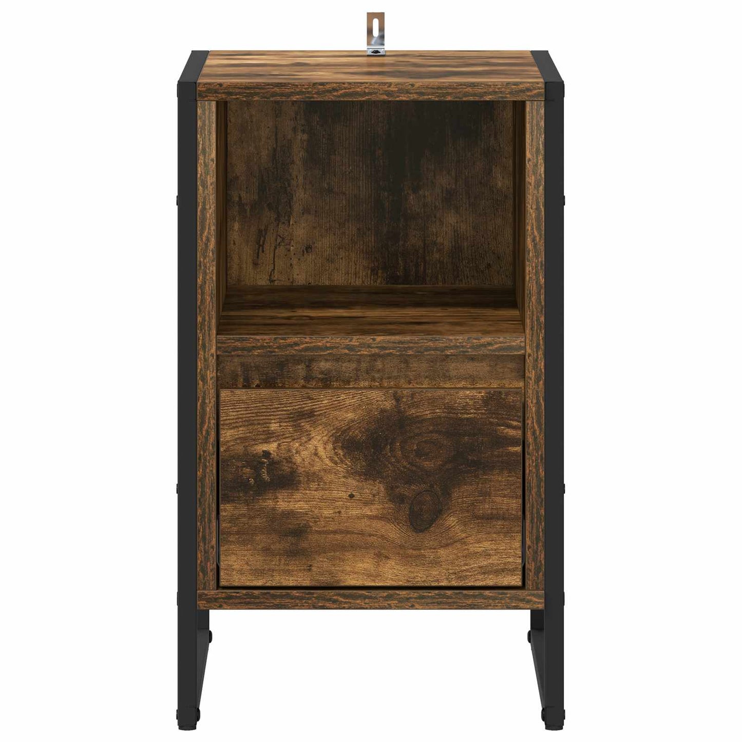 Bedside Table 2 pcs Smoke Oak 39.5 x 30 x 50 cm Engineered Wood