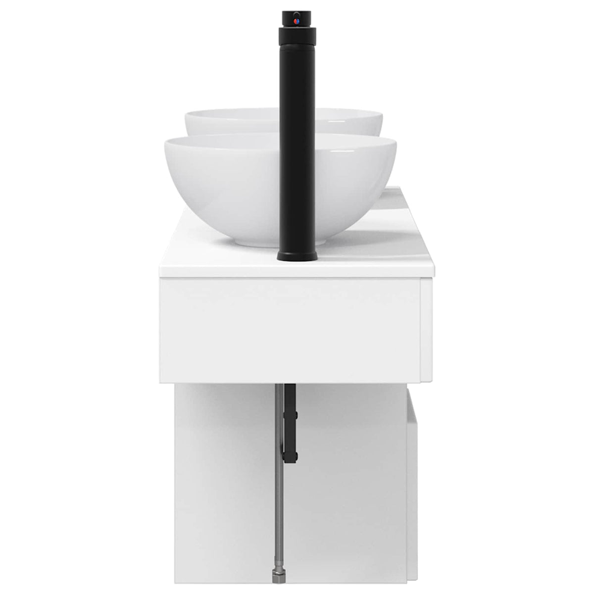 Bathroom Cabinet Set 3 pcs White 115 x 35 x 80 cm