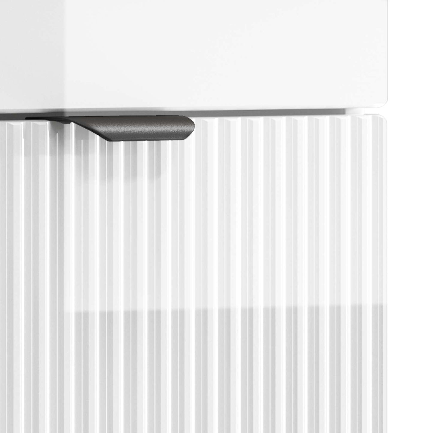 Bathroom Cabinet High Gloss White 54 x 41 x 70 cm