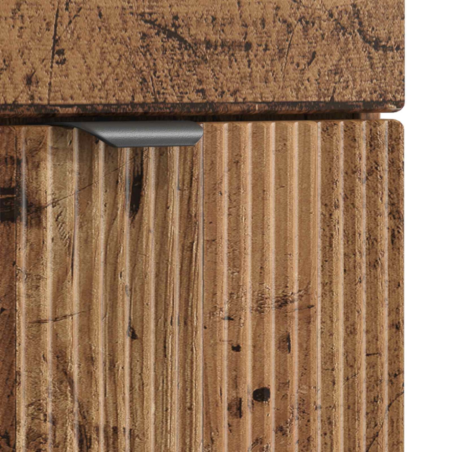 Bathroom Vanity with Sink Old Wood 54 x 35 x 83 cm