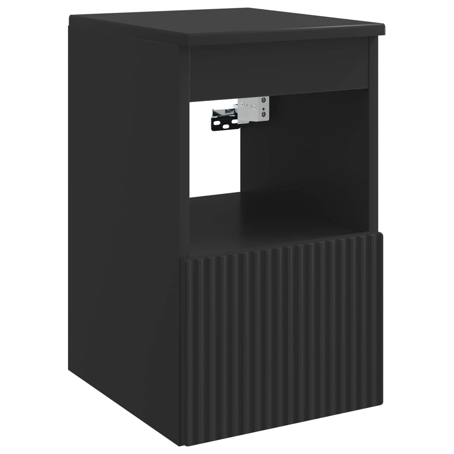 Bathroom Cabinet Black 30 x 35 x 50 cm Engineered Wood