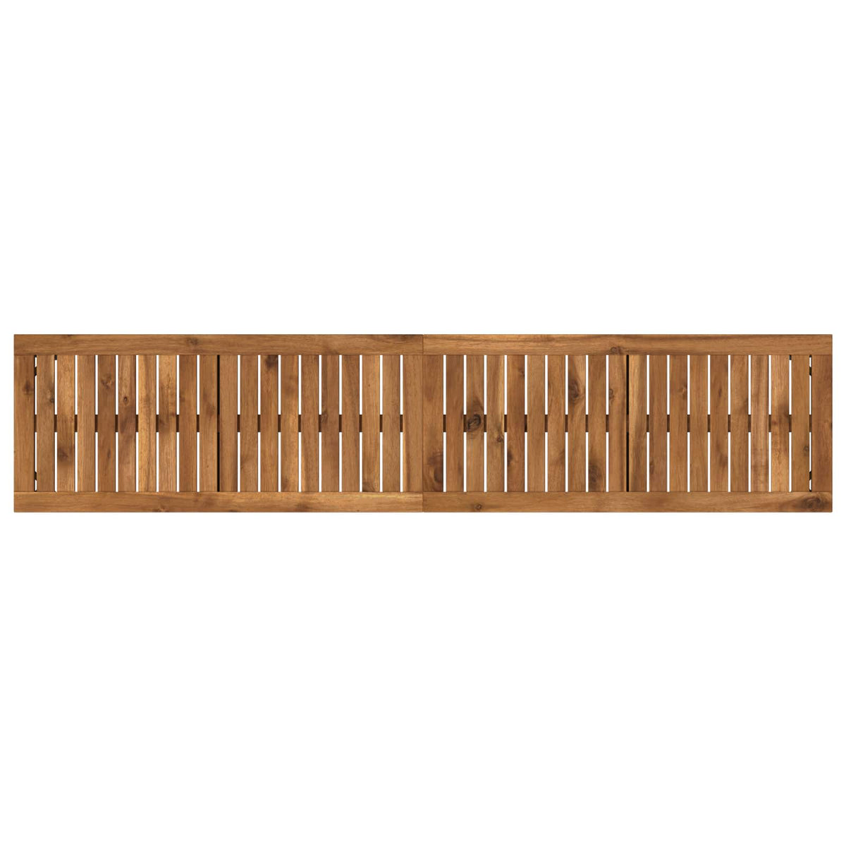 Garden Bench NAARDEN 161 x 35 x 45 cm Solid Acacia Wood