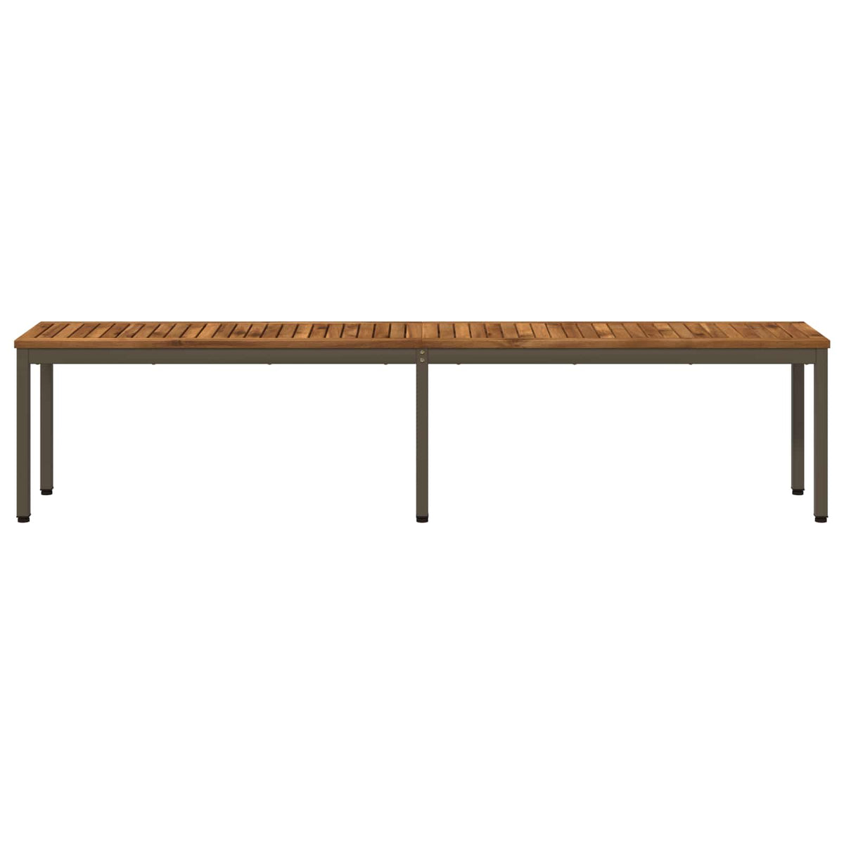 Garden Bench NAARDEN 201 x 35 x 45 cm Solid Acacia Wood