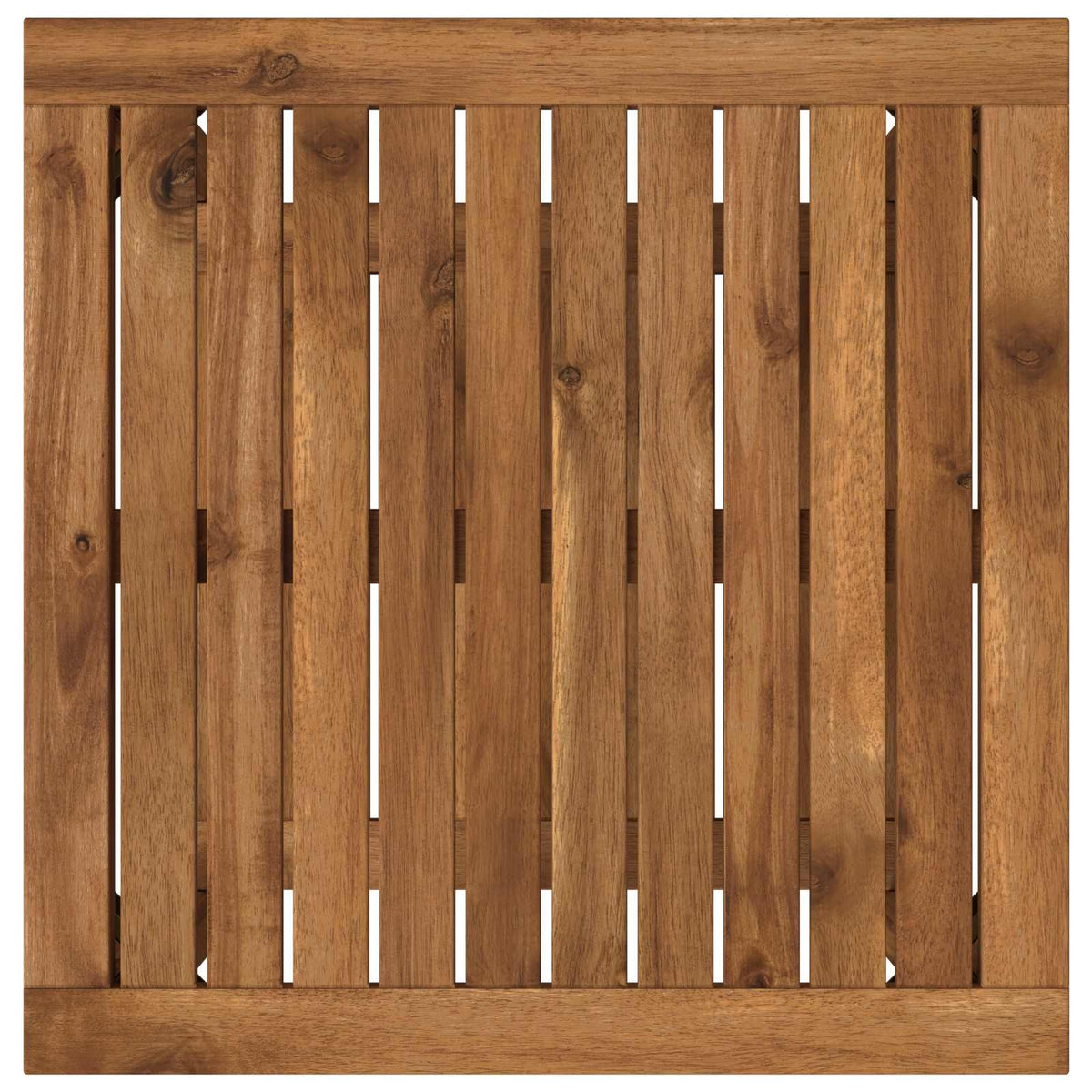 Coffee Table LAREN Natural 48.5 x 49 x 45 cm Solid Acacia Wood