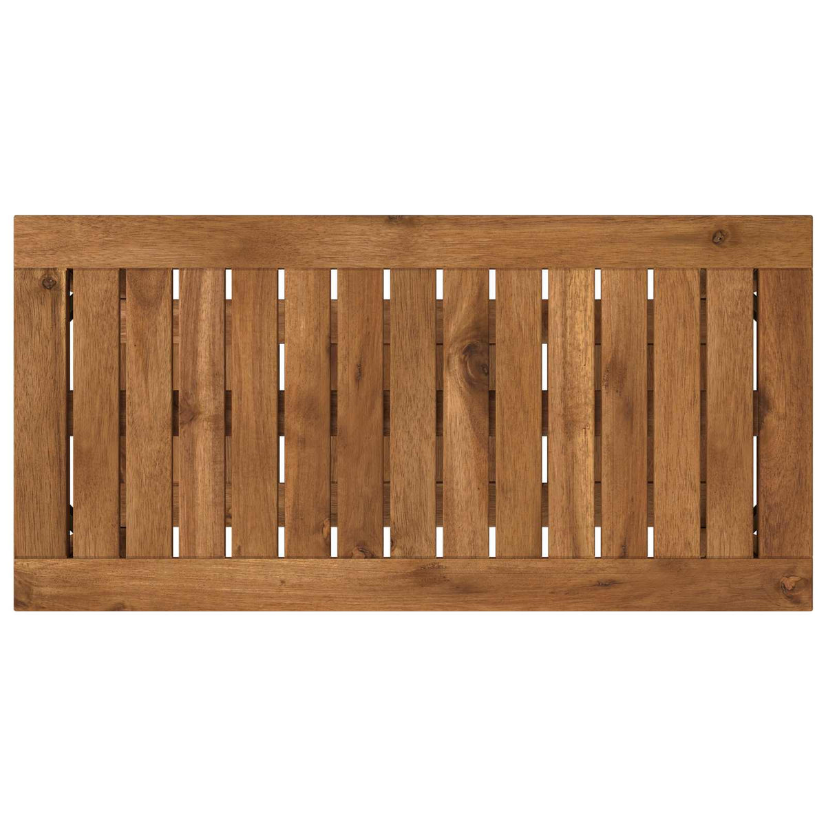 Coffee Table LAREN Natural 60.5 x 30 x 45 cm Solid Acacia Wood