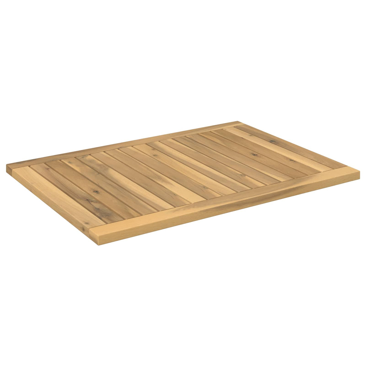 Table Top 68.5 x 49 x 2 cm Rectangular Solid Acacia Wood