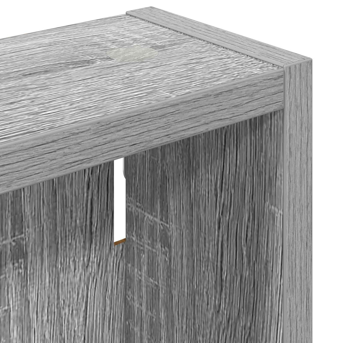 Bathroom Wall Cabinet Grey Sonoma 30 x 10 x 50 cm