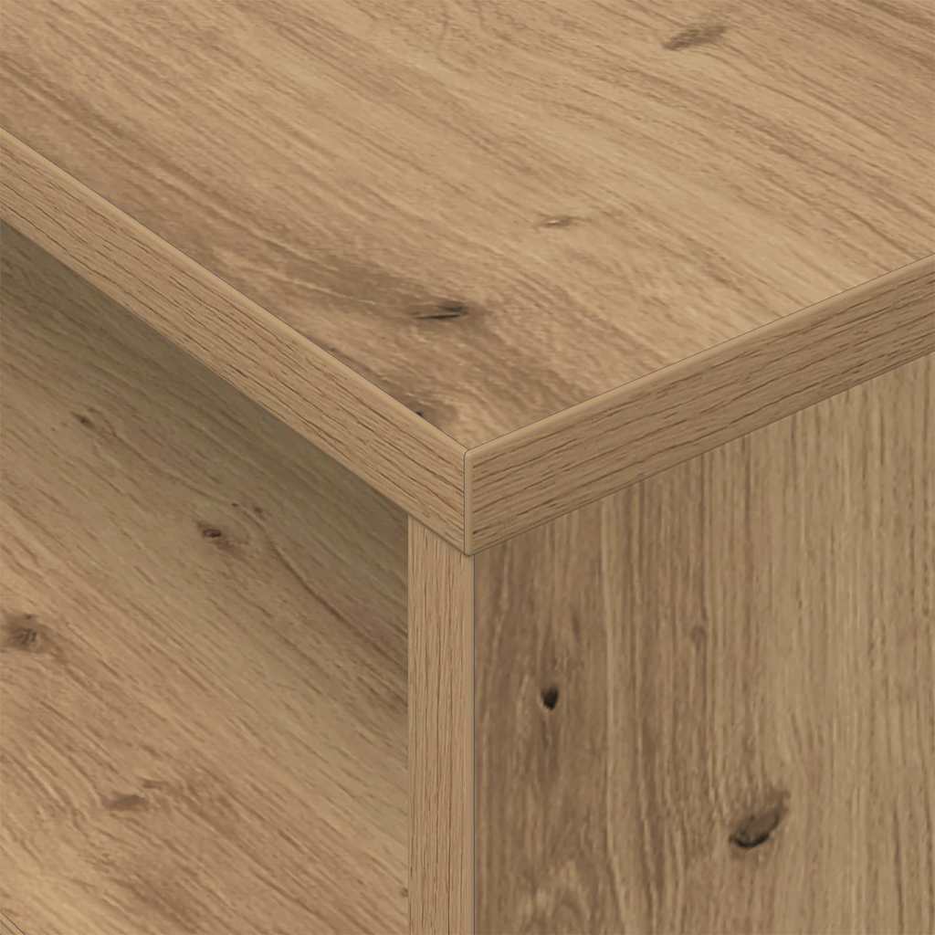End Table Artisan Oak 40.5 x 40 x 45 cm Engineered Wood