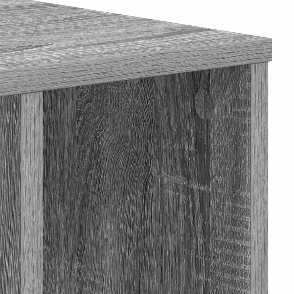 End Table Grey Sonoma 37 x 32 x 40 cm Engineered Wood