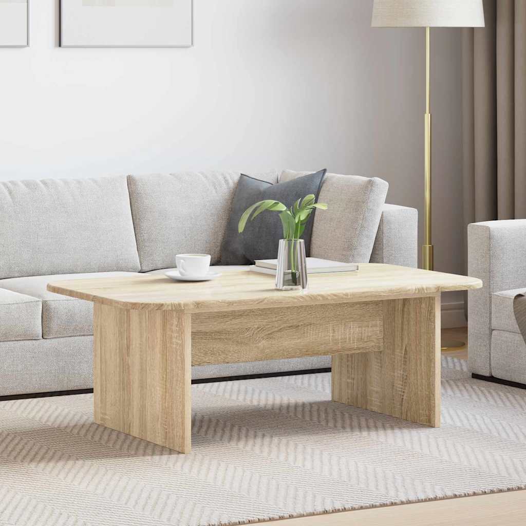 Coffee Table Sonoma Oak 93 x 53 x 33 cm Engineered Wood