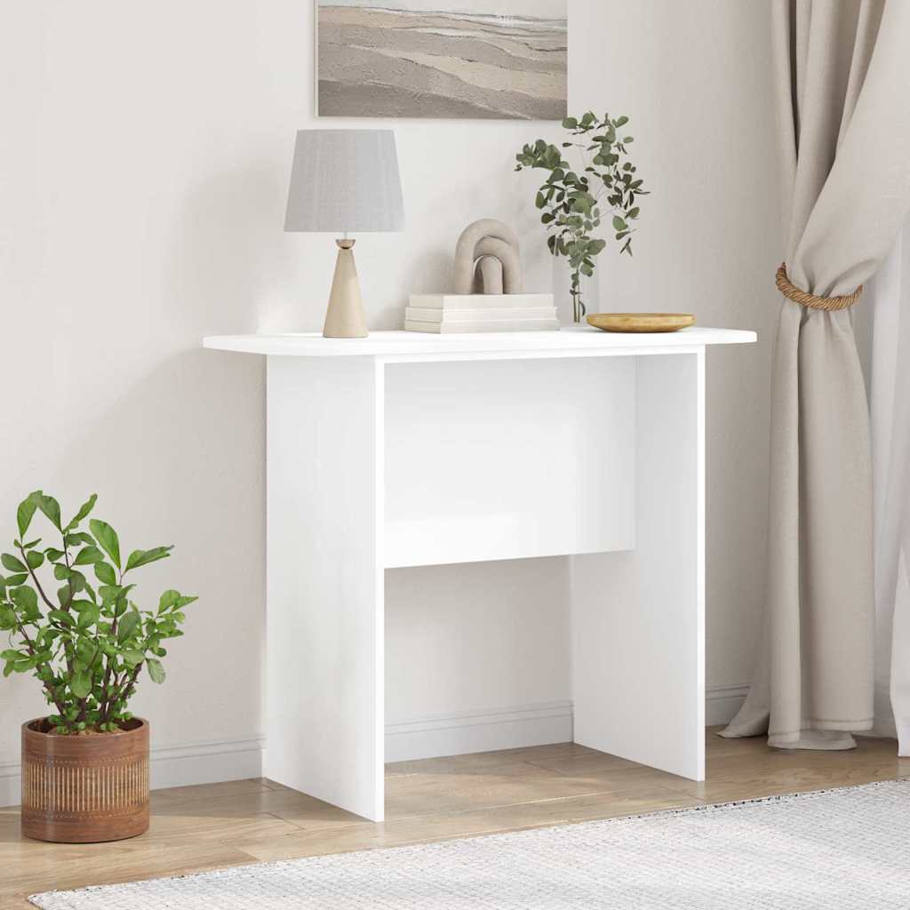 Console Table White 93 x 40 x 75 cm Engineered Wood