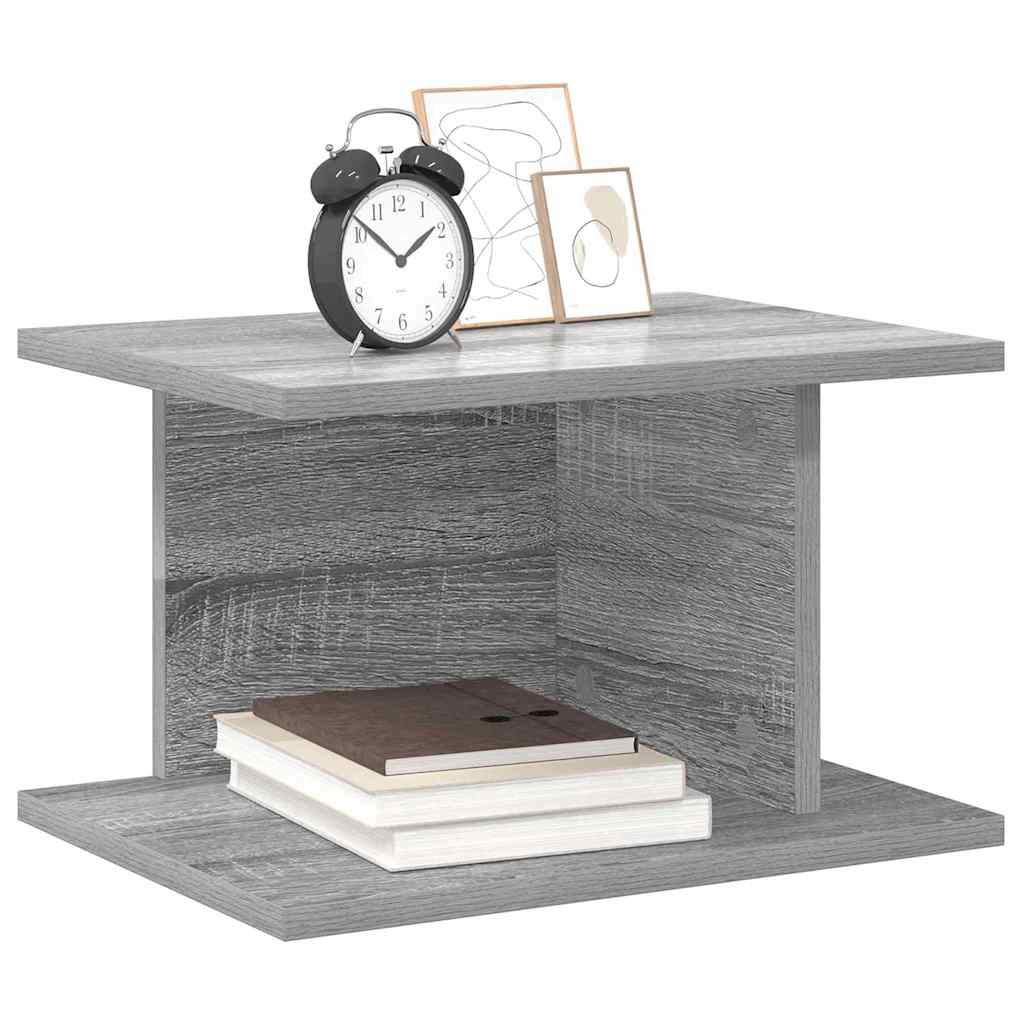 Bedside Table 2 pcs Grey Sonoma 40 x 30 x 25 cm Engineered Wood
