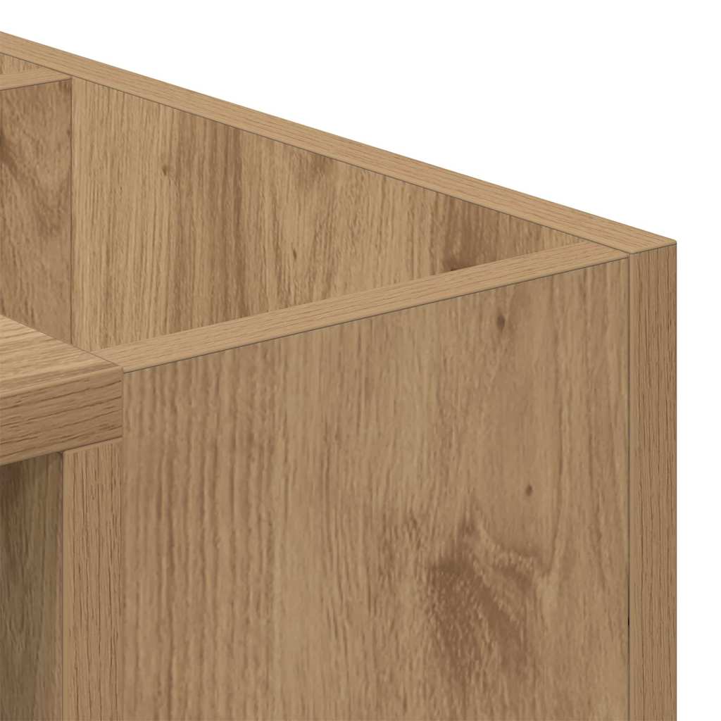 Coffee Table Artisan Oak 101.5 x 50 x 37 cm Engineered Wood