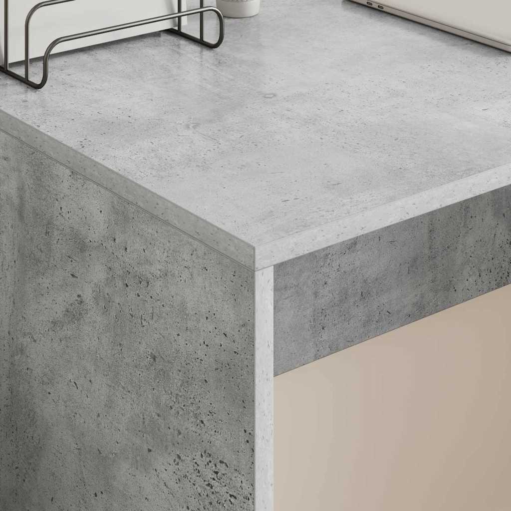 Desk Concrete Grey Engineered Wood 109 x 50 x 78 cm