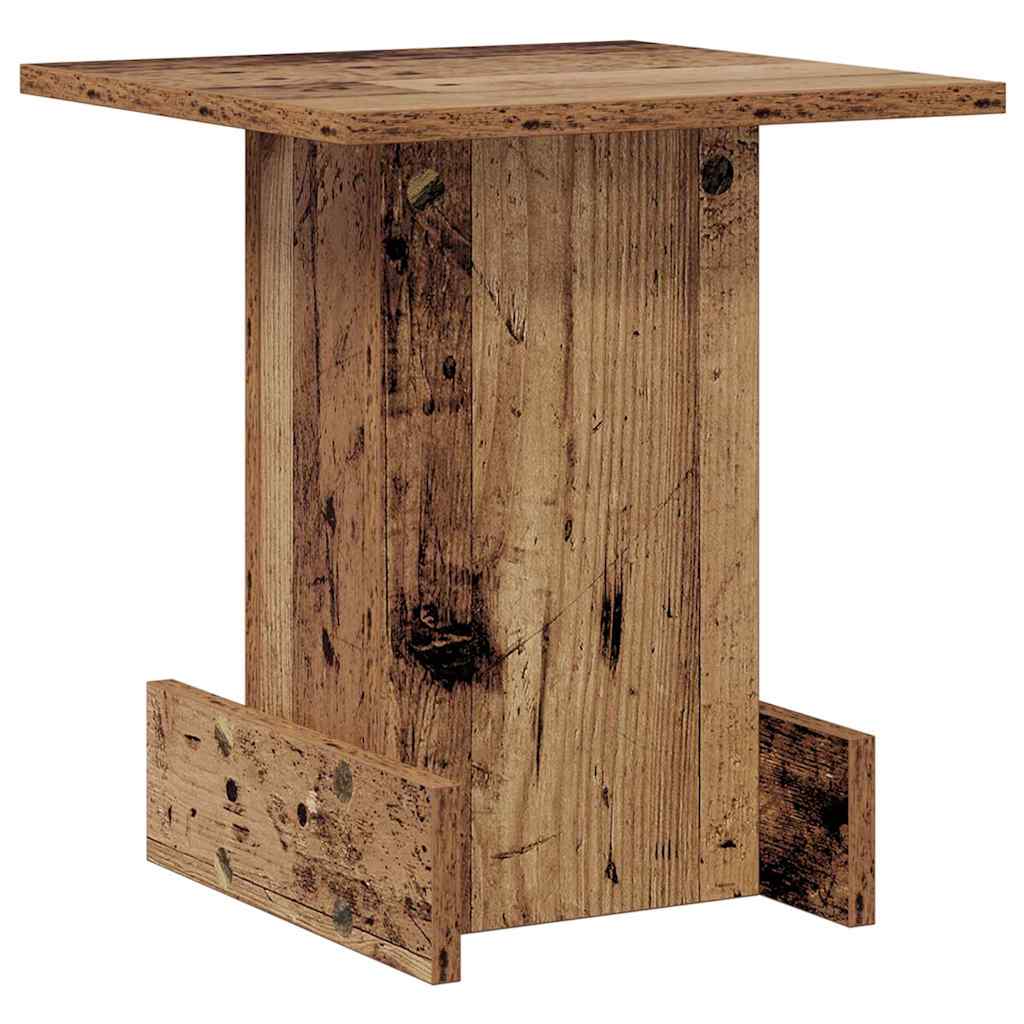End Table Old Wood 35.5 x 35 x 40 cm Engineered Wood