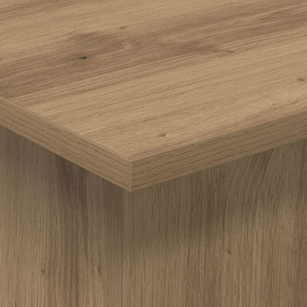 End Table Artisan Oak 35.5 x 35 x 40 cm Engineered Wood