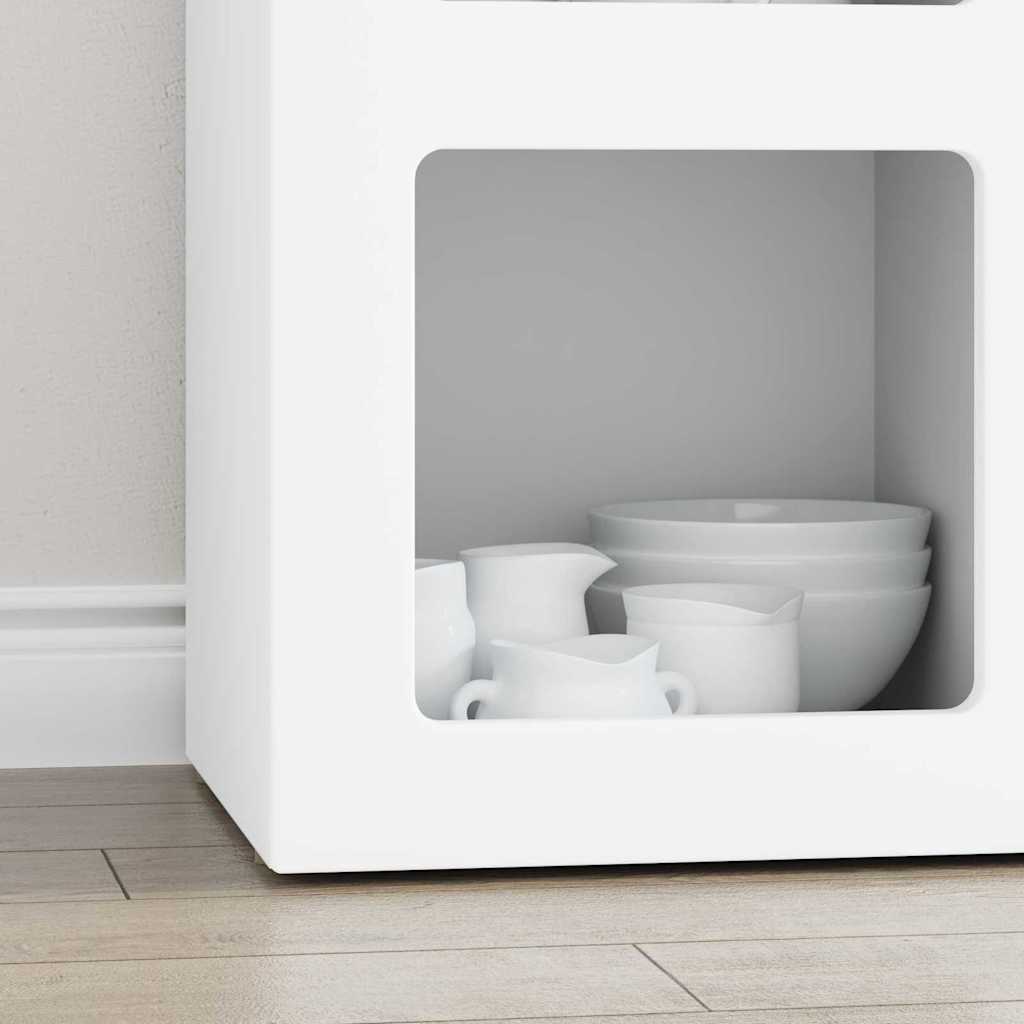 Sideboard ELST White 59 x 35 x 80.5 cm Engineered Wood