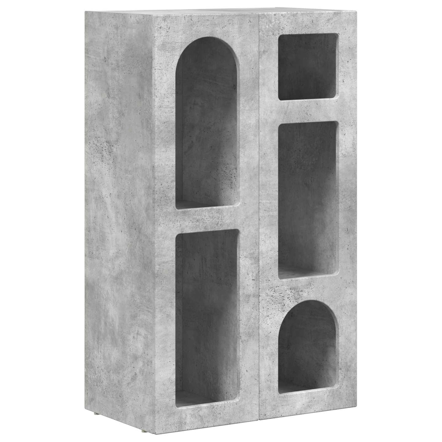 Sideboard ELST Concrete Grey 59 x 35 x 100.5 cm Engineered Wood
