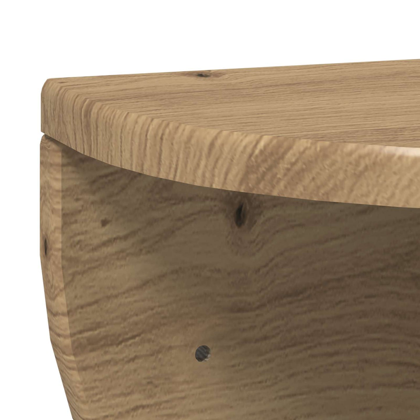 Wall Shelf Wall-Mounted Artisan Oak 38 x 19 x 19 cm