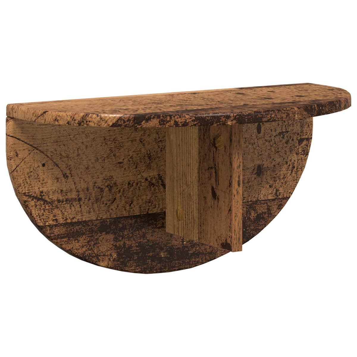 Wall Shelf Old Wood 48 x 24 x 24 cm
