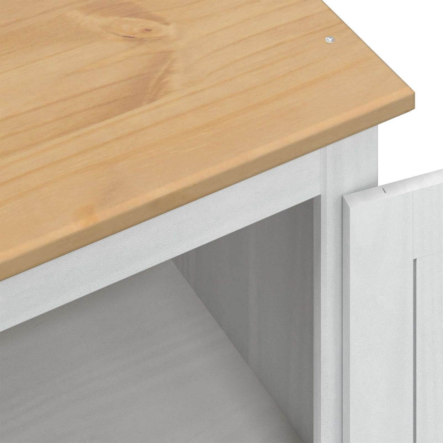 Wardrobes White 76 x 50 x 170 cm Solid Pine Wood