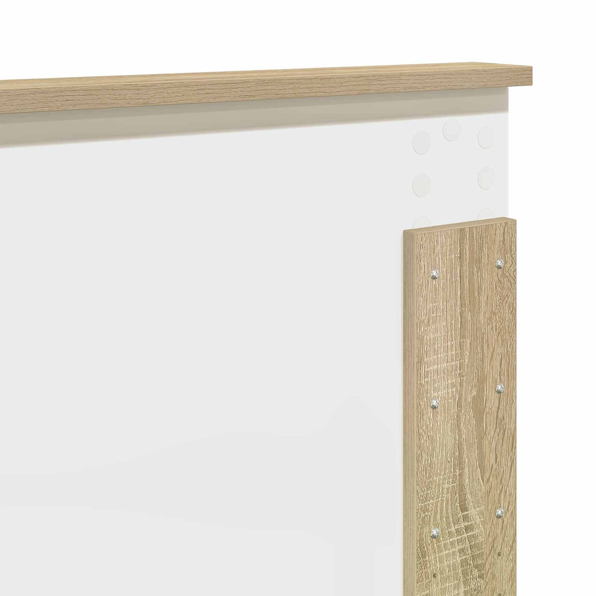 Bed Frame Sonoma Oak 180 x 200 cm Engineered Wood