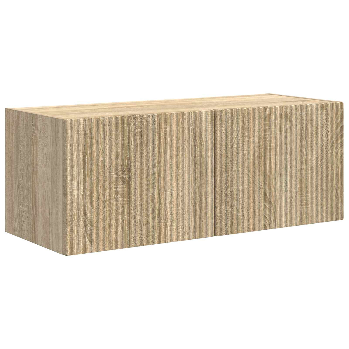 TV Cabinet Set 3 pcs Sonoma Oak Engineered Wood