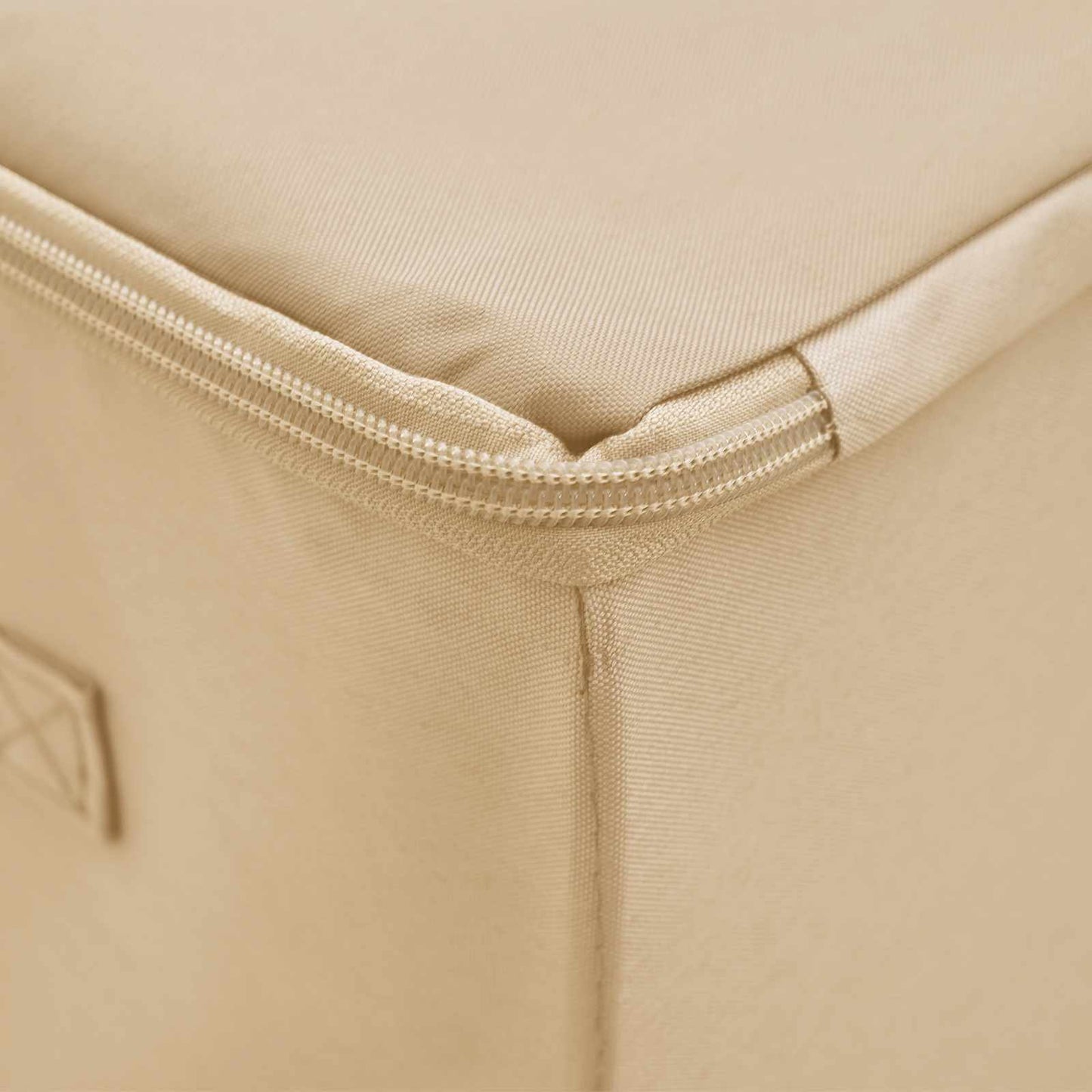 Storage Box Non-woven fabric 55 x 35 x 32 cm 61.6 L Cream