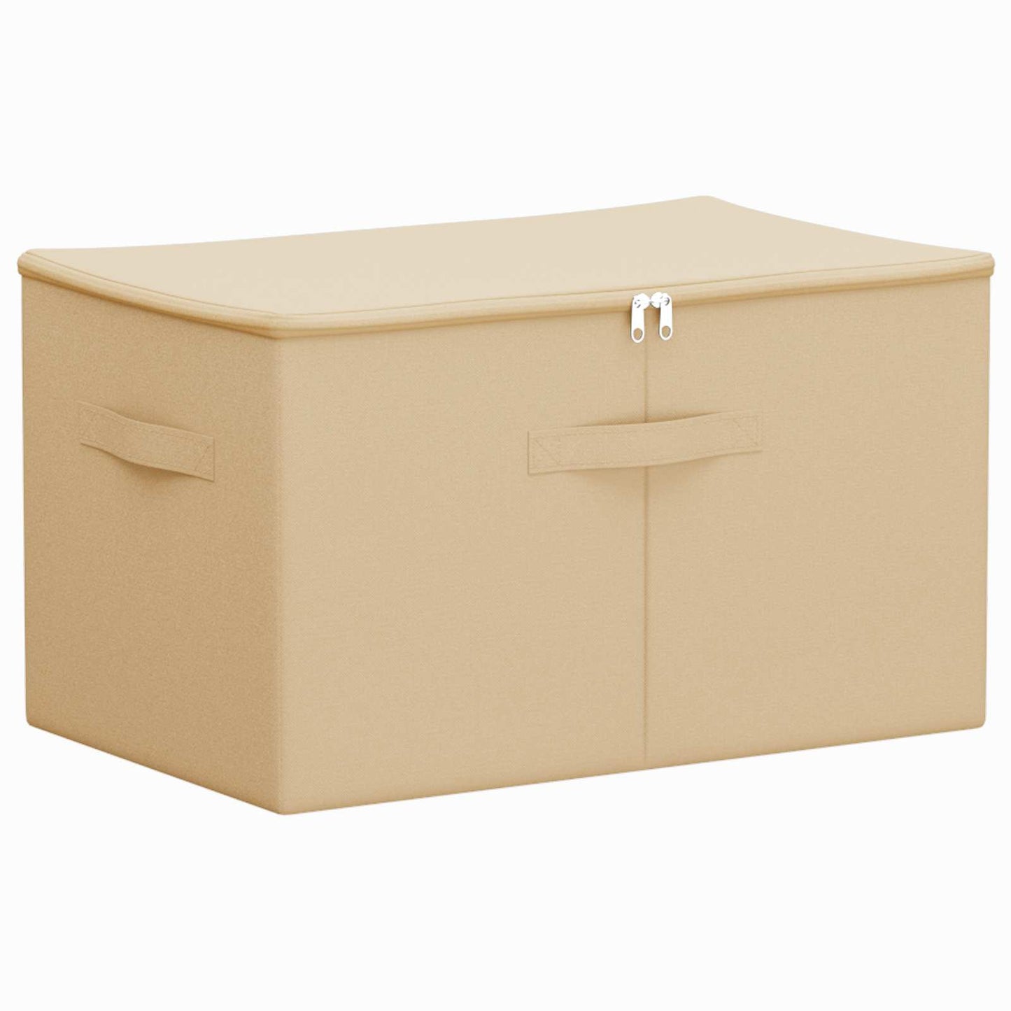 Storage Box Non-woven fabric 55 x 35 x 32 cm 61.6 L Cream
