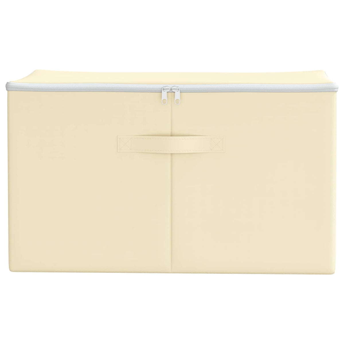 Storage Box 6 pcs Non-woven fabric 55 x 35 x 32 cm 61.6 L Cream
