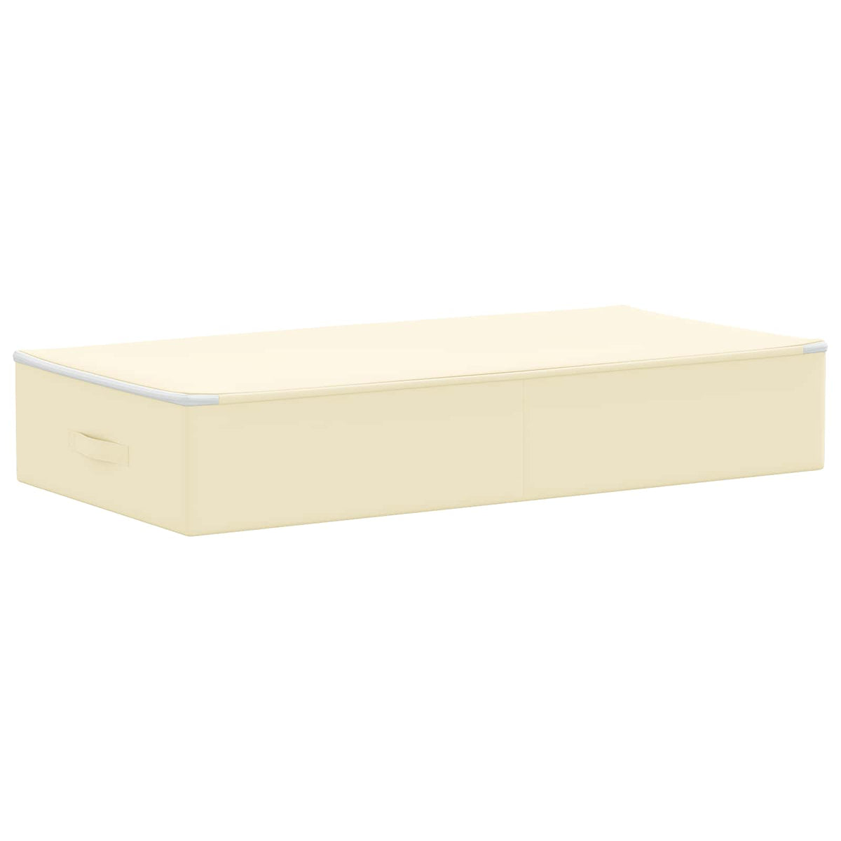 Storage Box 2 pcs Non-woven fabric 100 x 50 x 18 cm 90 L Cream