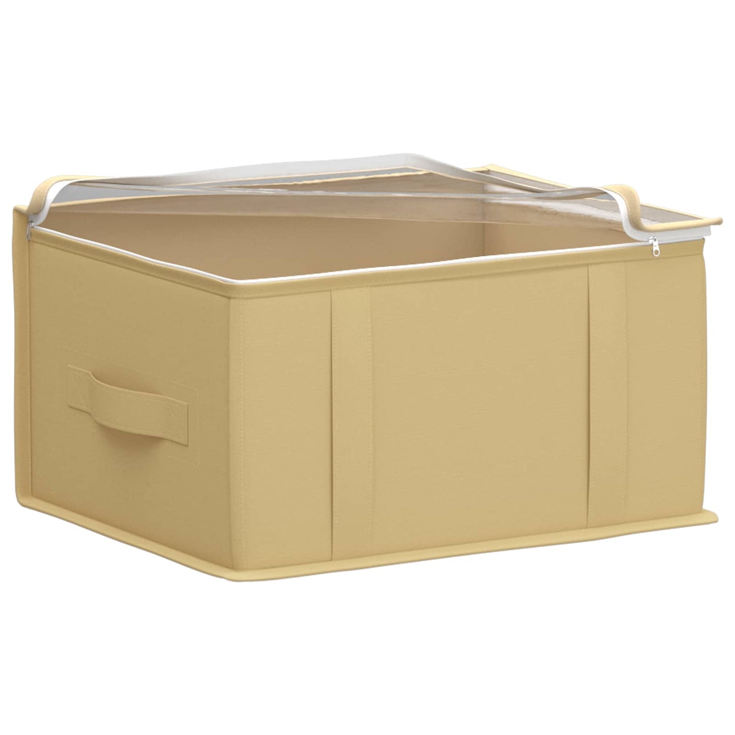 Storage Box with Transparent Top Window 2 pcs Non-woven fabric