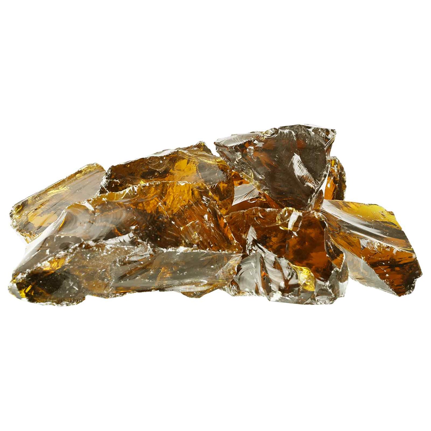 Garden Stones Brown 12 cm Glass