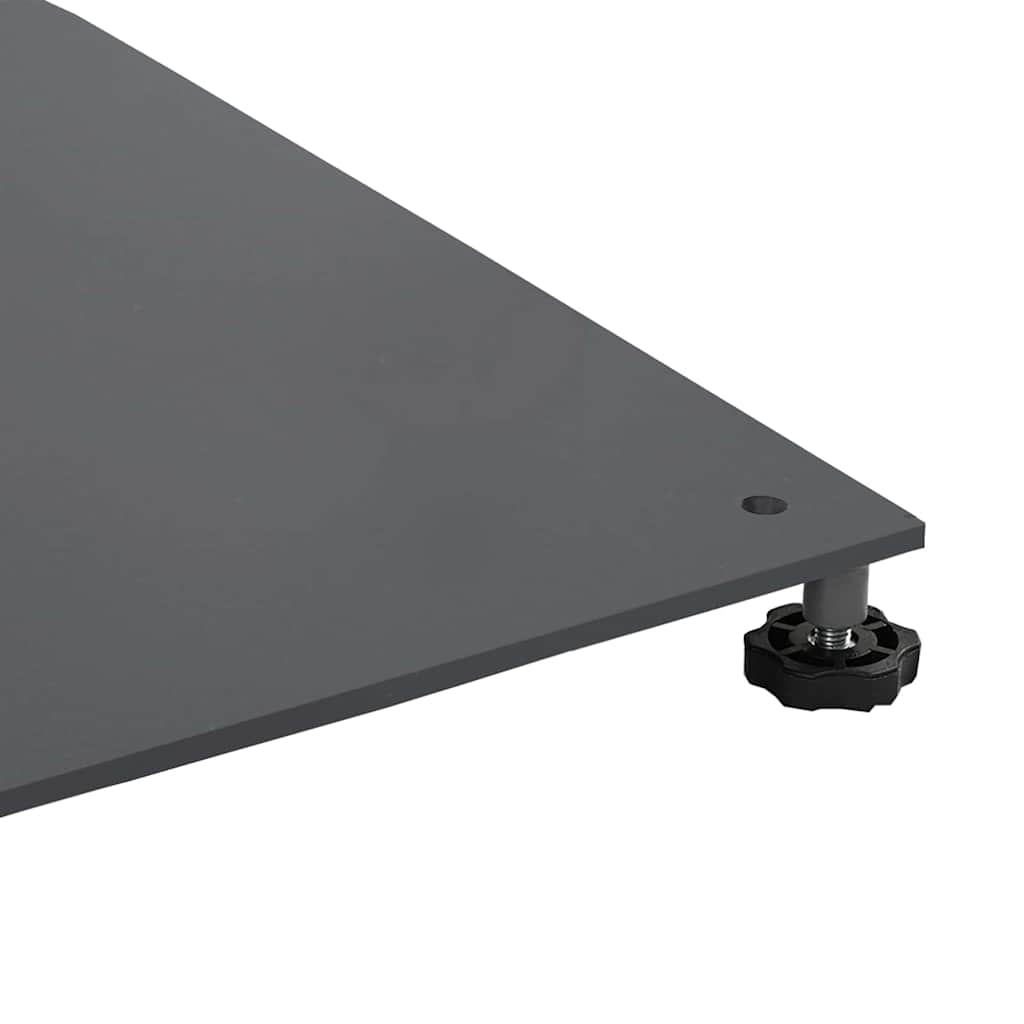 Parasol Base 52 kg Dark grey Steel Square Adjustable