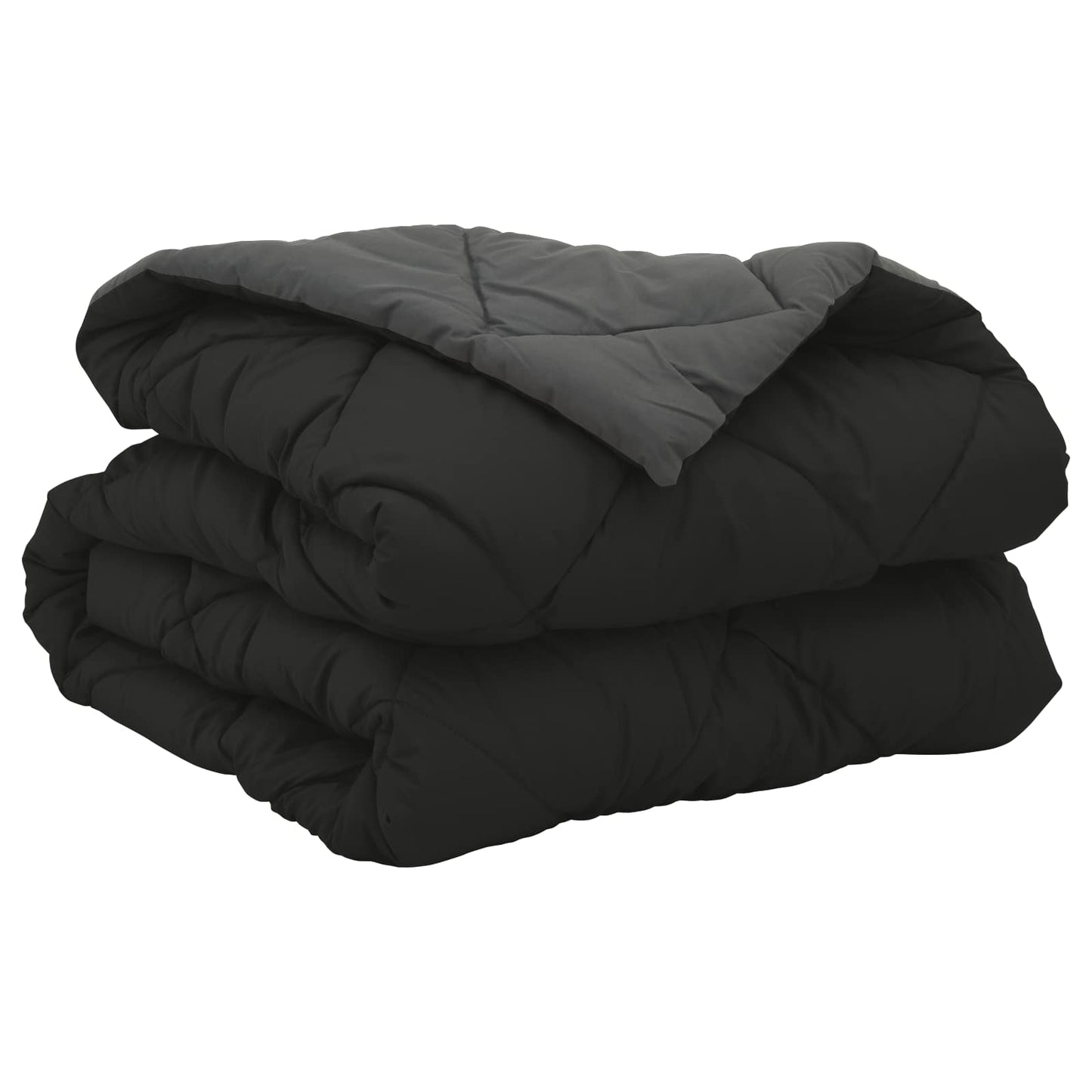 Summer Duvet 200 x 135 cm Summer 200 gsm Black and Anthracite