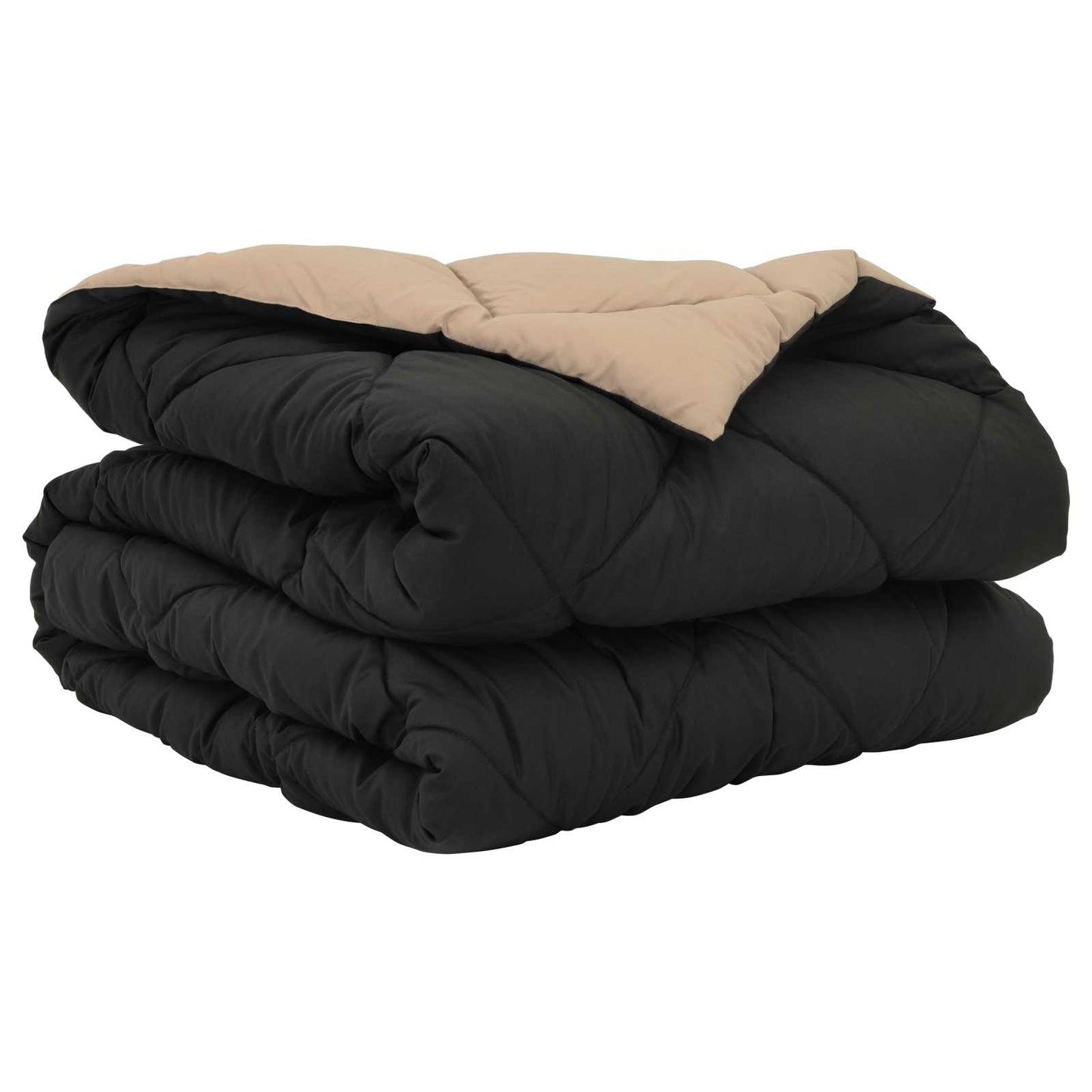 Summer Duvet 220 x 135 cm Summer 200 gsm Black and Taupe