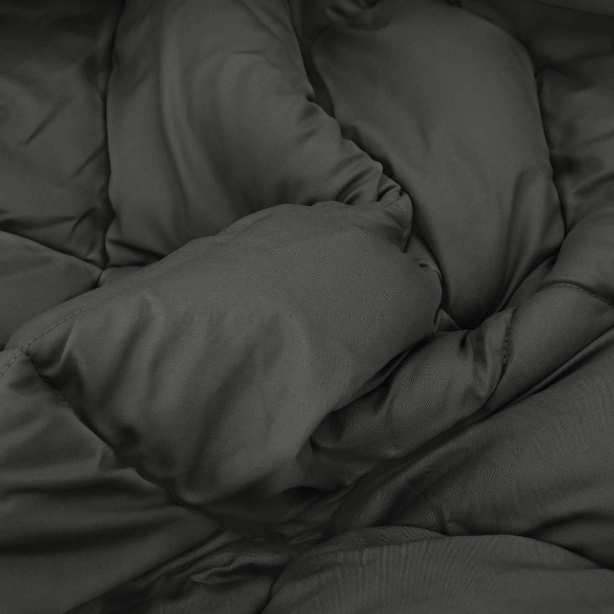 Full Year Duvet 200 x 220 cm 300 gsm Microfiber Anthracite