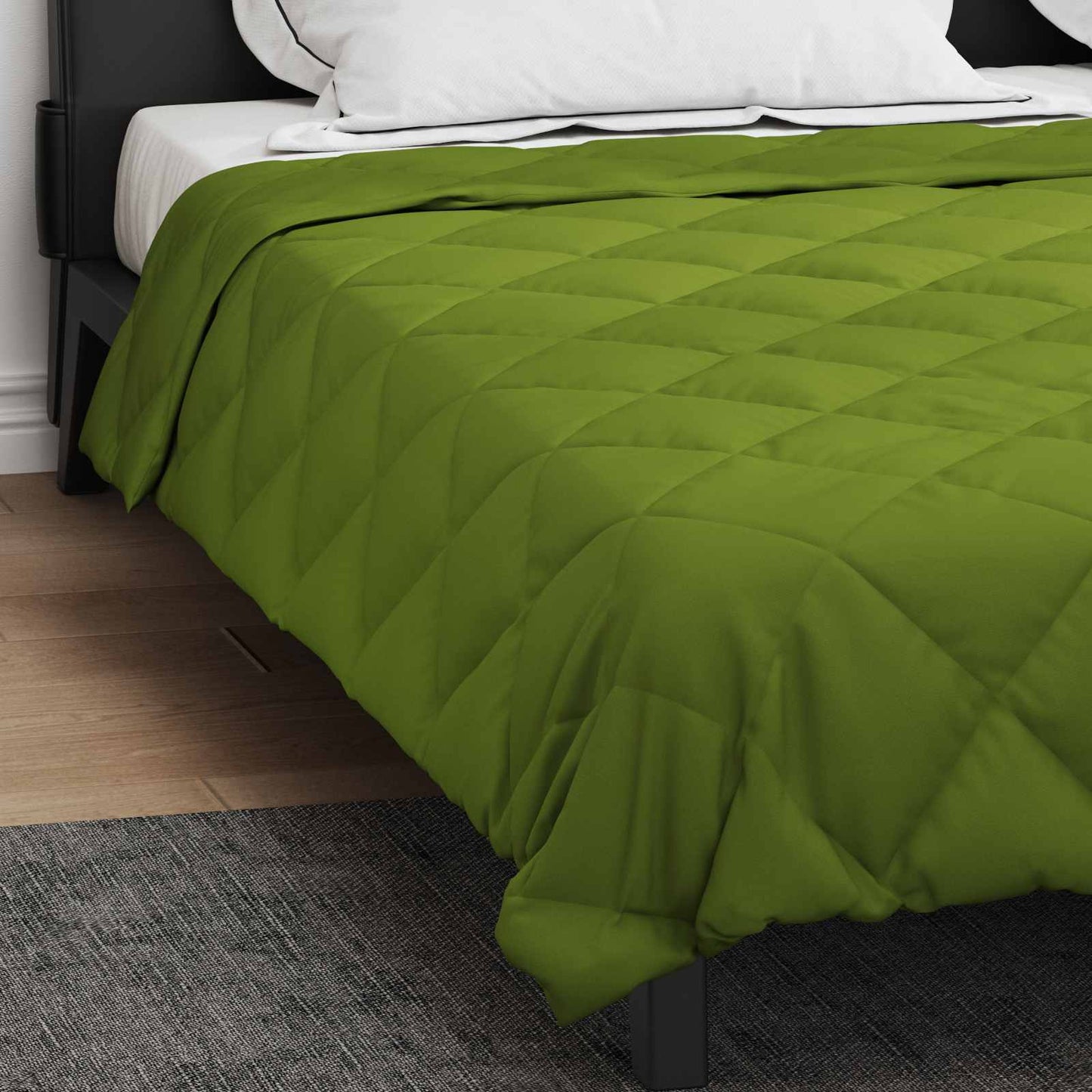 Full Year Duvet Green 200 x 200 cm Microfiber