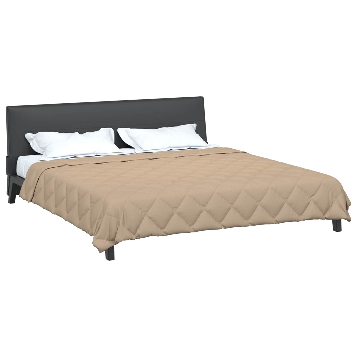 Full Year Duvet 200 x 200 cm 300 gsm Taupe