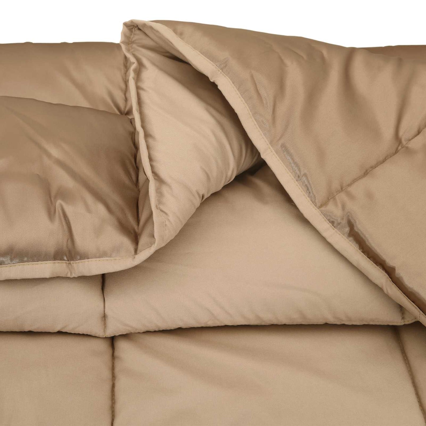 Summer Duvet Gold 140 x 220 cm Satin and Microfiber