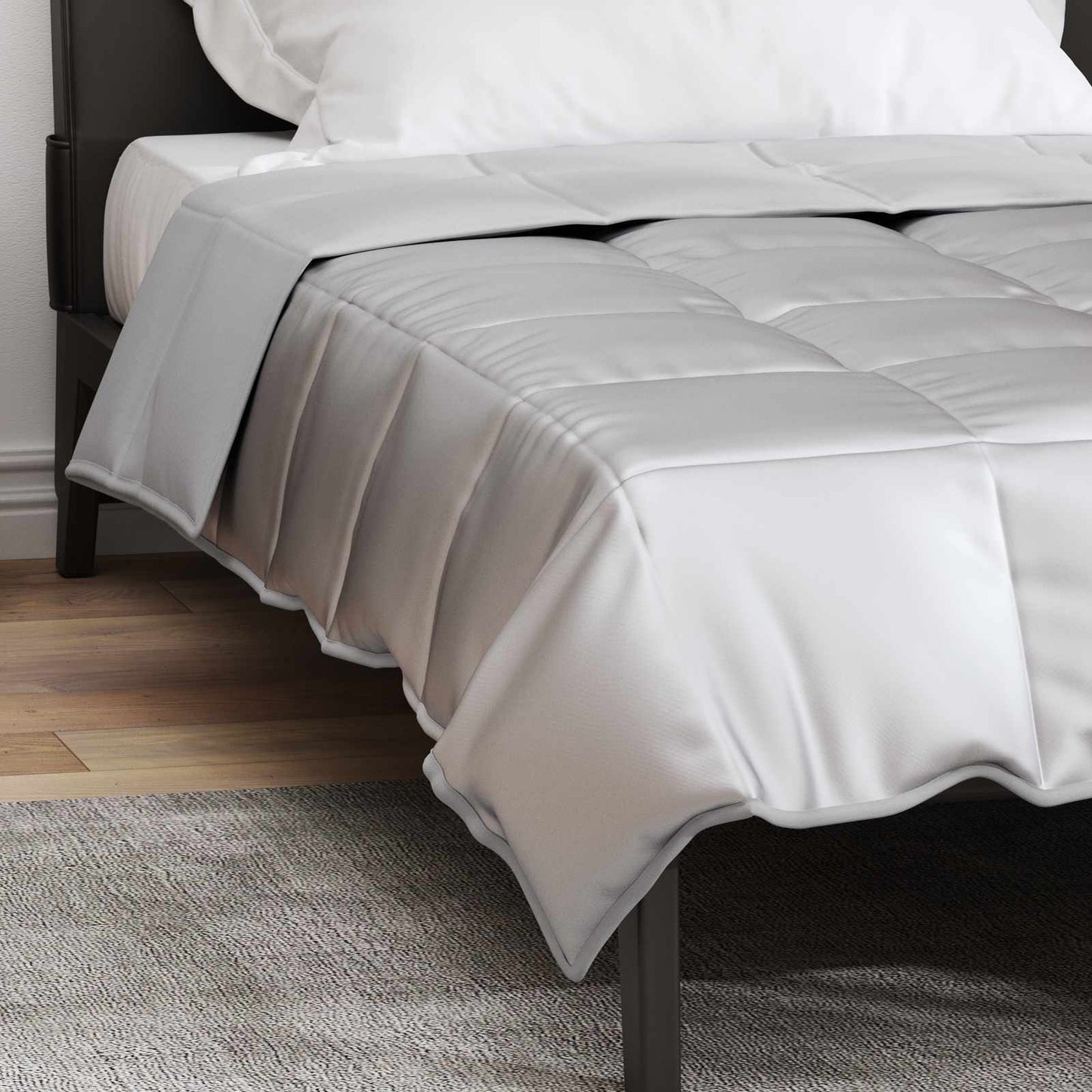 Full Year Duvet 135 x 220 cm 300 gsm Silver
