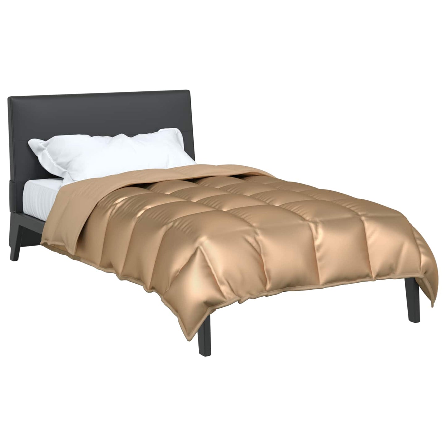 Winter Duvet 140 x 220 cm 450 gsm Gold